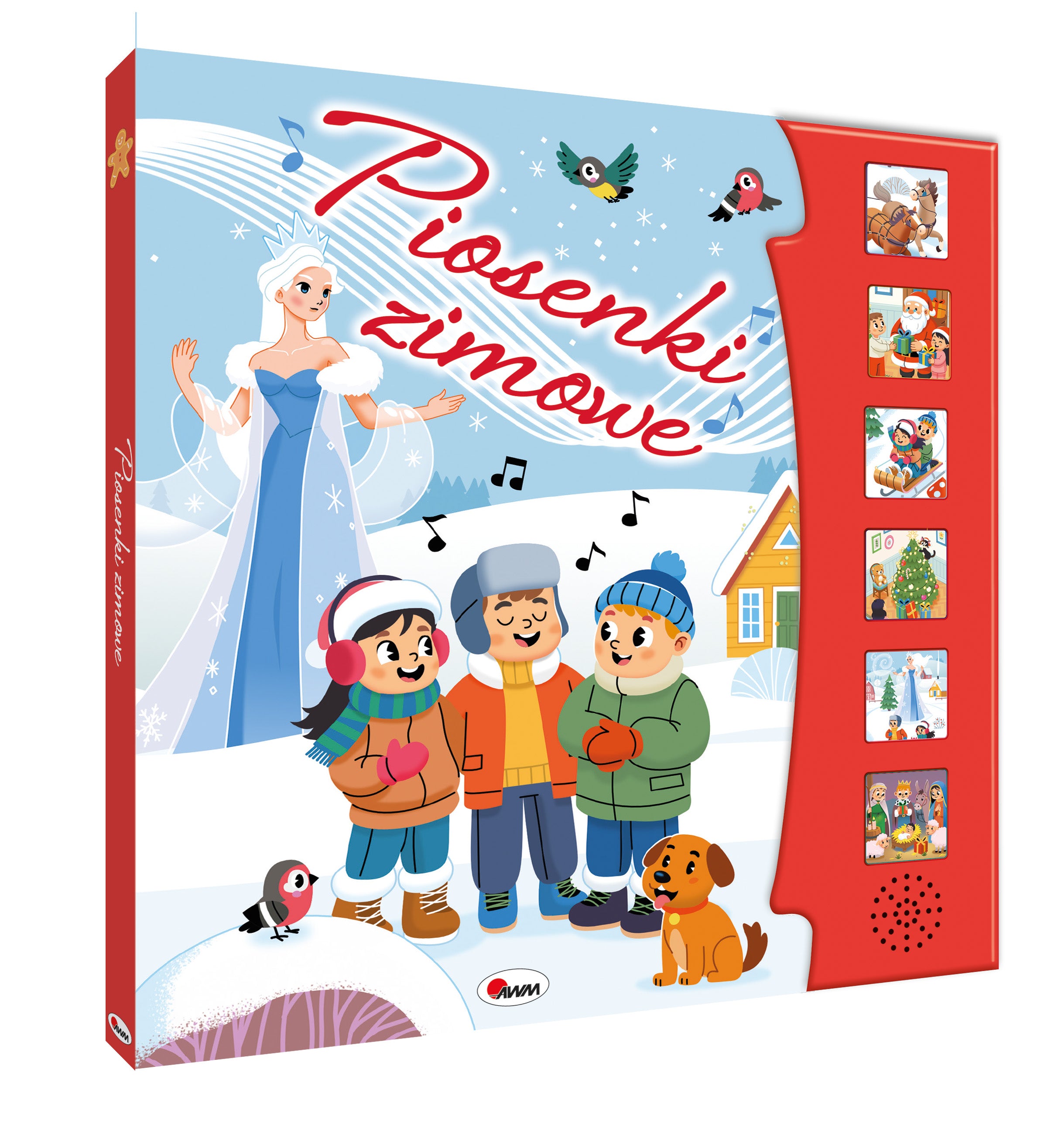 PIOSENKI ZIMOWE KSIĄŻKA DŹWIĘKOWA