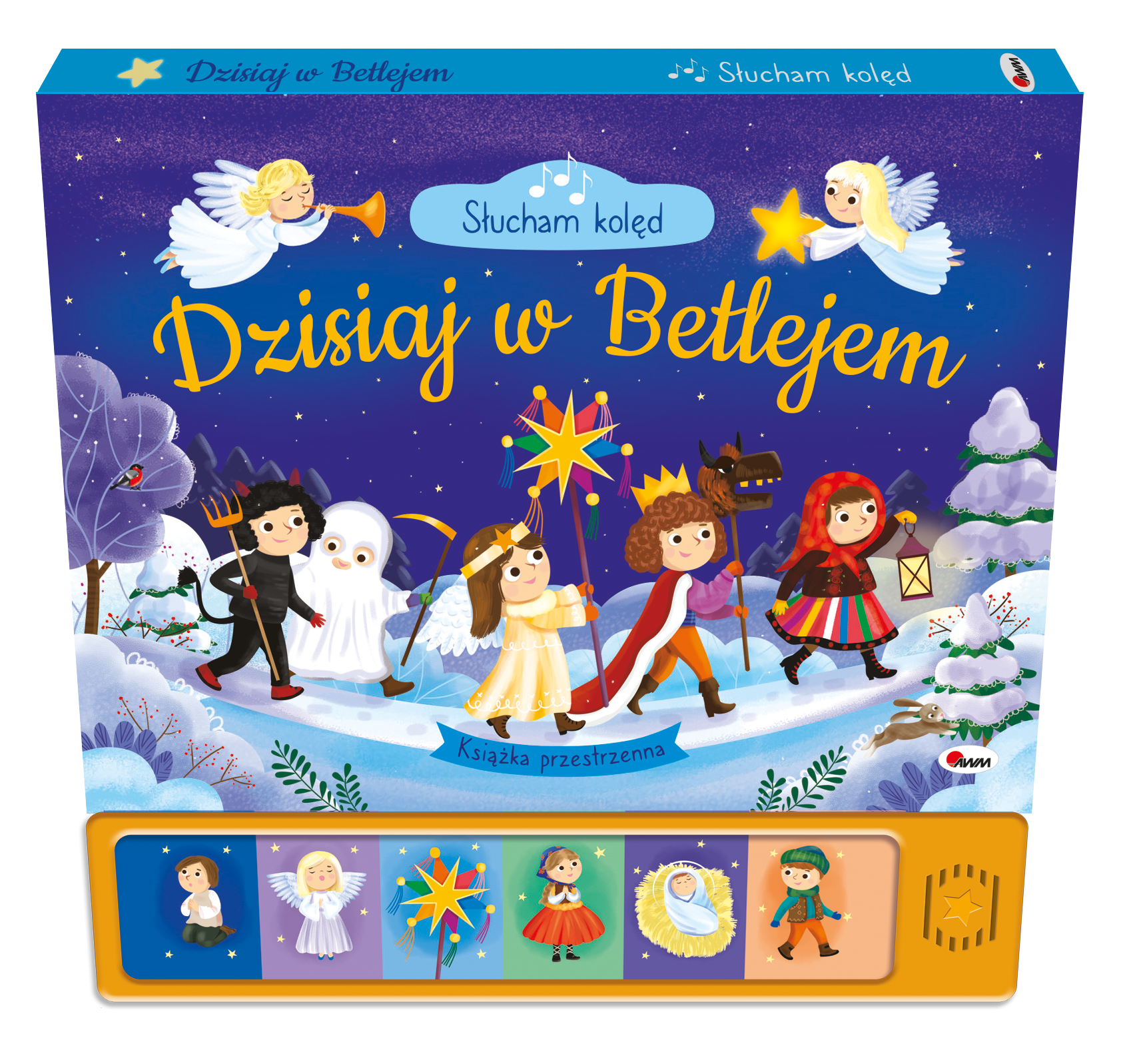 DZISIAJ W BETLEJEM KSIĄŻKA DŹWIĘKOWA Z KOLĘDAMI