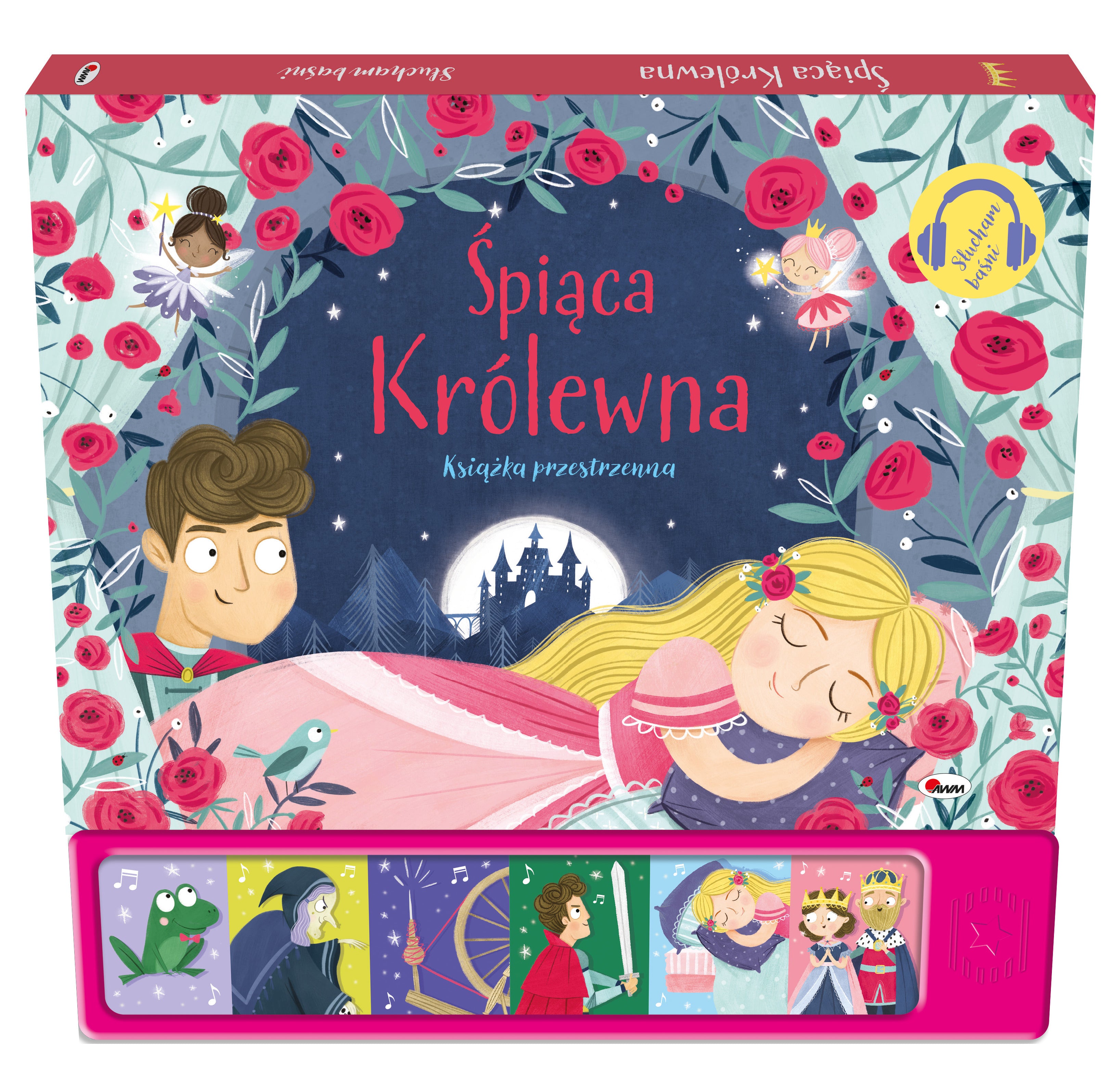 ŚPIĄCA KRÓLEWNA KSIĄŻKA DŹWIĘKOWA