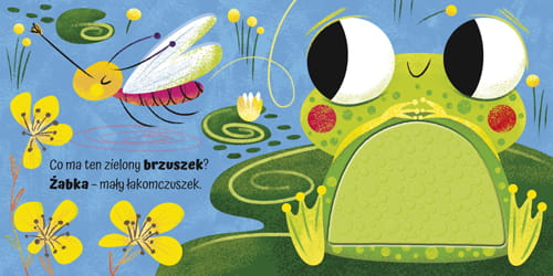 DOTYKAM, POZNAJĘ ŁĄKA KSIĄŻKA SENSORYCZNA