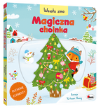 MAGICZNA CHOINKA WESOŁA ZIMA KSIĄŻECZKA Z RUCHOMYMI ELEMENTAMI