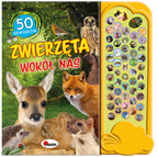 50 DŹWIĘKÓW ZWIERZĘTA WOKÓŁ NAS KSIĄŻKA DŹWIĘKOWA