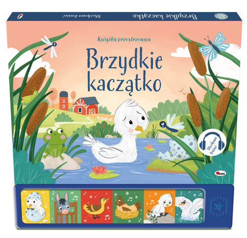 BRZYDKIE KACZĄTKO KSIĄŻKA DŹWIĘKOWA