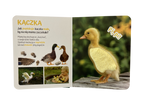 POGŁASZCZ WIEJSKIE ZWIERZĄTKO KSIĄŻKA SENSORYCZNA