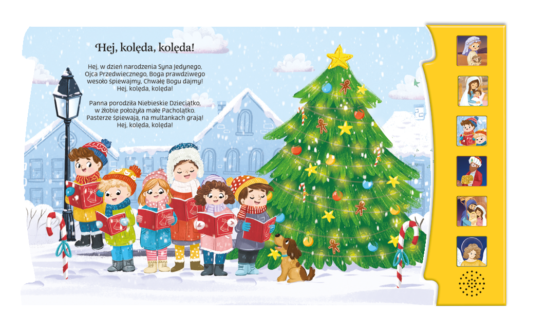 NASZE KOLĘDY KSIĄŻKA DŹWIĘKOWA