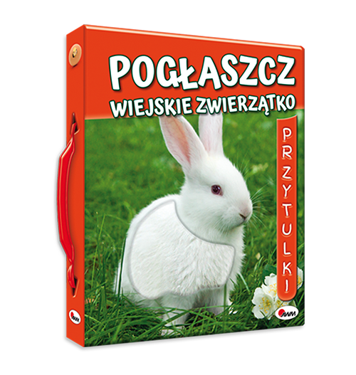POGŁASZCZ WIEJSKIE ZWIERZĄTKO KSIĄŻKA SENSORYCZNA